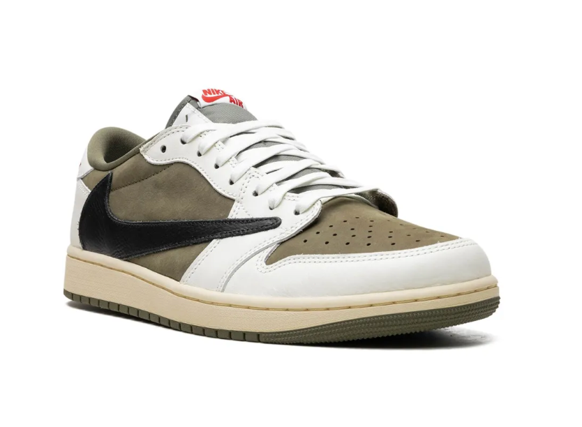 JORDAN 1 LOW TRAVIS SCOTT ¨MEDIUM OLIVE¨
