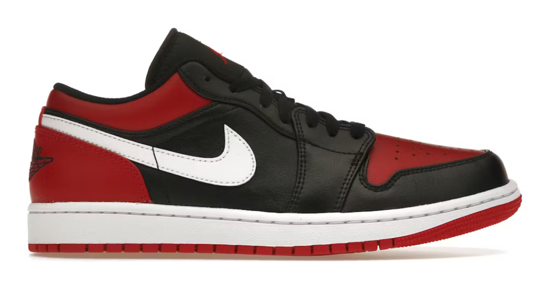 JORDAN 1 LOW ALTERNATE BRED TOE